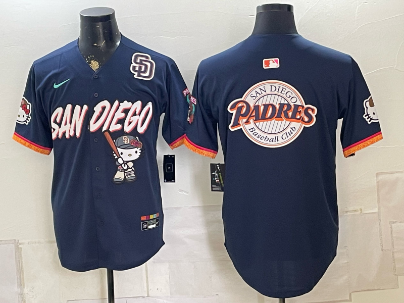 Men San Diego Padres blank blue Nike 2026 MLB Jersey 082800821